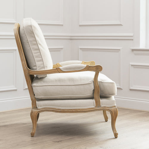 Plain Cream Furniture - Florence  Chair Oak Voyage Maison