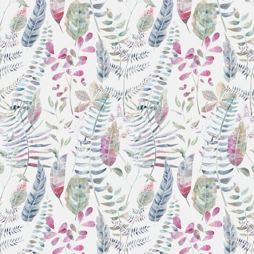 Floral Pink Wallpaper - Kenton  1.4m Wide Width Wallpaper (By The Metre) Loganberry Voyage Maison